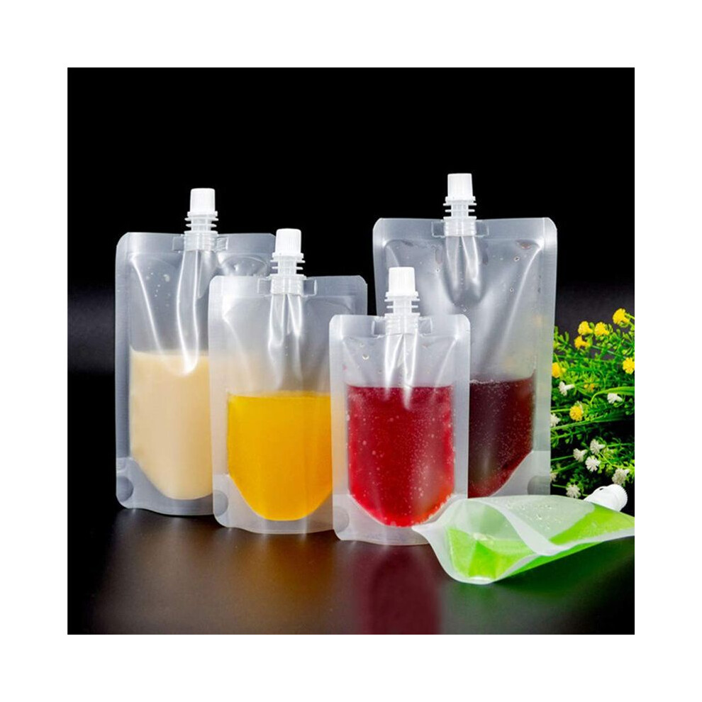 Markenlos 50Pcs 100Ml Liquid Stand Leak Proof Drink Packaging Bag Spout Pouch
