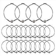 Lot de 24 bracelets de volley-ball avec pendentif décoratif