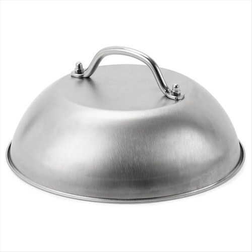 Griddle Accessories Heavy Duty 9in Wide Smashed Burger Melting