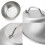 Griddle Accessories Heavy Duty 9in Wide Smashed Burger Melting 3