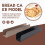 2Pcs Cookie Cutters Rectangle Cookie Mold Non-Stick Cookie Cutters 6