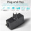 12 V 4-poliger PWM-Lüfterregler mit 1-zu-2-Adapterkabel 3
