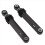 2 Pcs 100N Machine Washer Front Load Black Plastic 7