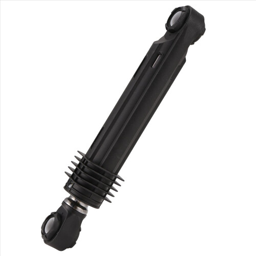 2 Pcs 100N Machine Washer Front Load Black Plastic 1