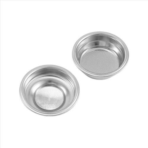 2PCS 58mm Coffee Tea Filter Basket for Espresso Coffee Machine Bowl 2