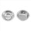 2PCS 58mm Coffee Tea Filter Basket for Espresso Coffee Machine Bowl 2