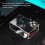Acrylic Computer Mouse Dust Cover Transparent Air Cover Dustproof 4