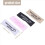 120 Pieces Personalized Sewing Labels Sew on Clothing Pattern Label 7