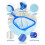 Pool Skimmer Net, for 1-1/4Inch Pole B 4