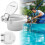 Pool Vacuum Adapter, Free Rotation Wall Accessory 5