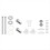 WC-Sitzscharniere Universal Seat Top Fix Scharnier Edelstahl 5