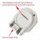 Pool Vacuum Adapter, Free Rotation Wall Accessory 4