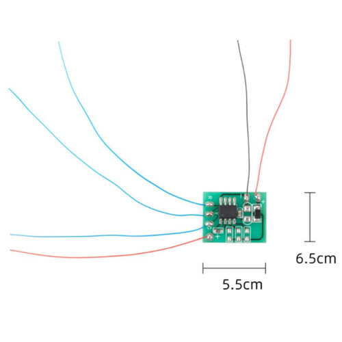 3Pcs HO N Scale Model Electric Circuit Board Traffic Light Model 1