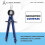 2 Pack Drafting Compass with Lock Math Bow Compass Drawing Metal 4