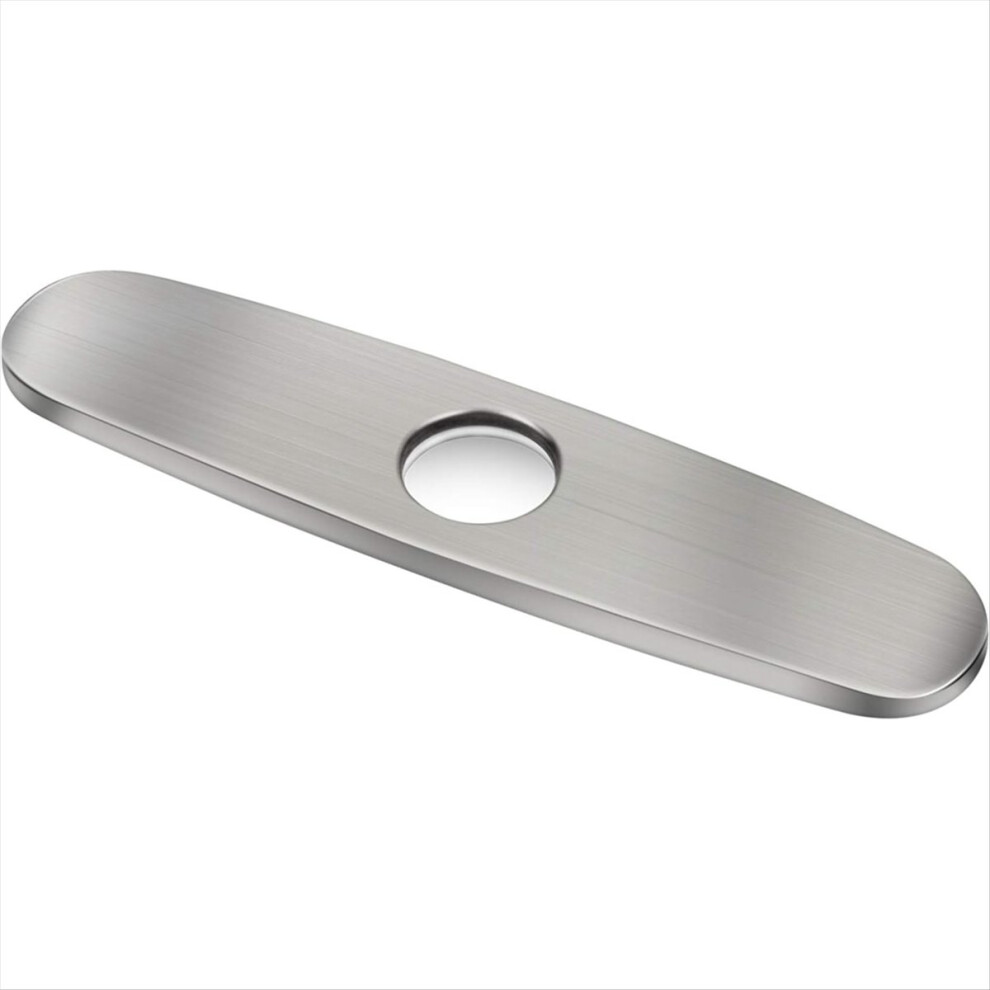 Faucet Deck Plate,10Inch Cover Plate For Faucet Holes 4851013634852