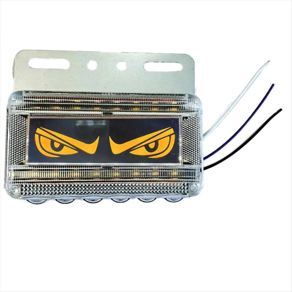 Eye Side Marker Lights 12V-24V Truck Led Side Marker Lights Yellow 4851013641232