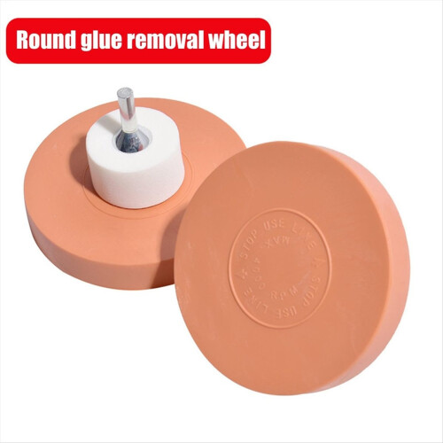 Adhesive Eraser Wheel,4 Inch Rubber Wheels 2