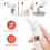 120 Pcs Disposable Ear Thermometer Cover,for Models 5