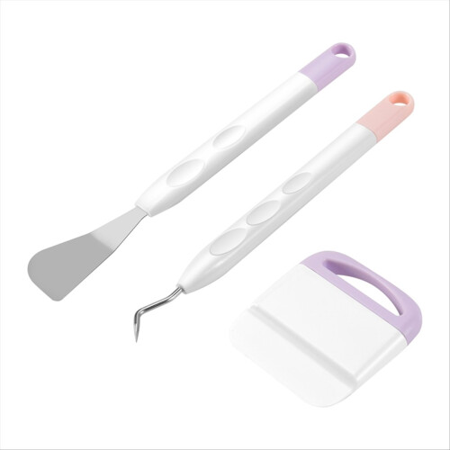 3Pcs Weeding Tool for Vinyl with Hook Weeder, Piecing Tool Vinyl 2