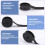 1Pack Typewriter Ribbon Twin Spool Pack Ink for Most Typewriter Black 5