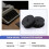 1Pack Typewriter Ribbon Twin Spool Pack Ink for Most Typewriter Black 6