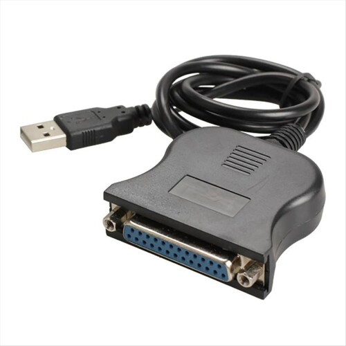 Câble parallèle USB vers 25 broches DB25 Interface IEEE 1284 Imprimante