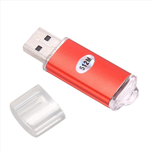 USB 2.0 Flash Memory Stick Pen Drive Storage Thumb Red 512MB 2