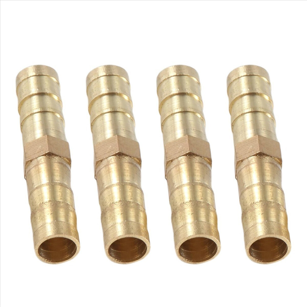 5Pcs 8Mm Inner Dia Air Gas Straight Hose Pipe Barb Coupler 4851013660301