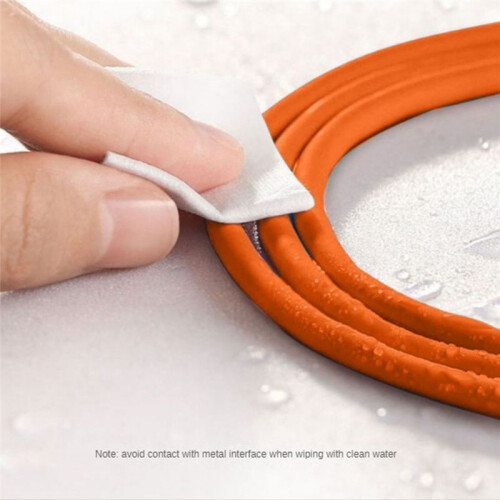 120W 6A Super Fast Charge Type-C Liquid Quick USB Cable ,Orange 1.5M 1