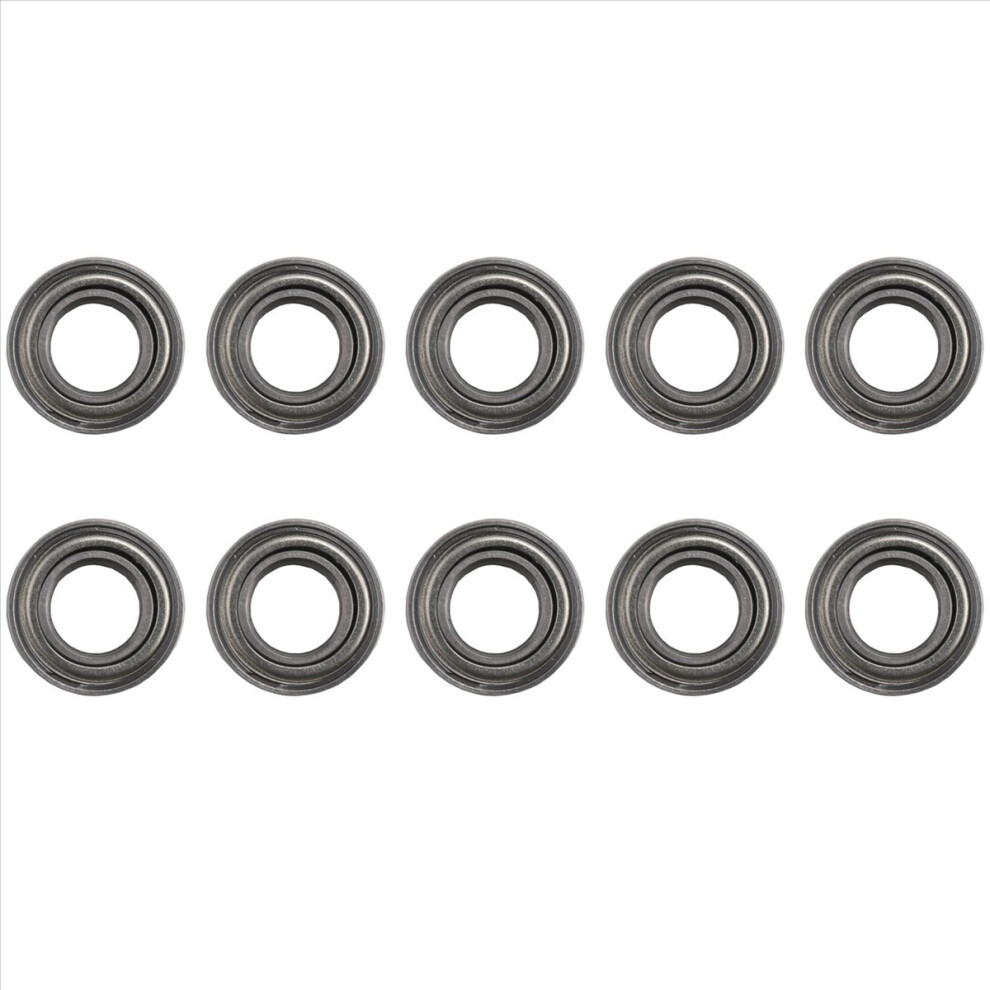 10Pcs Miniature Rubber Sealed Metal Ball Bearing Model 37 Mr126 Zz 4851013658117