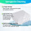 30x Magic Cleaning Sponge Eraser Melamine Cleaner Multifunction White 5