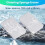 30x Magic Cleaning Sponge Eraser Melamine Cleaner Multifunction White 4