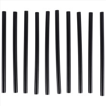 10 Stück Heißkleber-Klebestifte 150 x 7 mm Schwarz