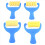 Set van 4 sponsverfrollers, DIY-schilderkwasten voor kinderen 2