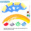 Set van 4 sponsverfrollers, DIY-schilderkwasten voor kinderen 5