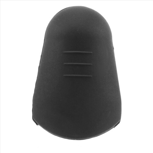Rubber Clarinet Saxophone Mouthpiece Cap Protect Delicate Tip Black 2