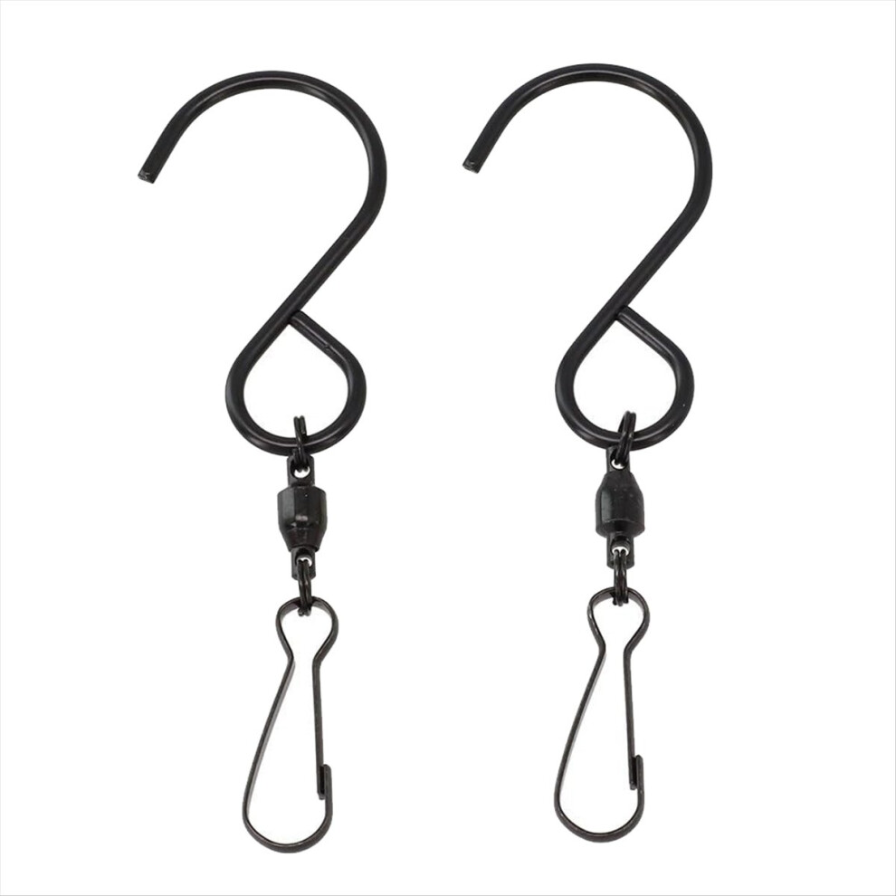 2Pcs Rotating Hooks For Hanging Crystal Twisters And Bird Feeders 4852580973870