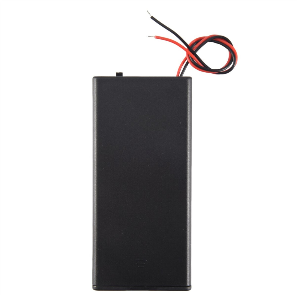 3.7V 2X 18650 Battery Holder Connector Storage On/Off 4852580974075