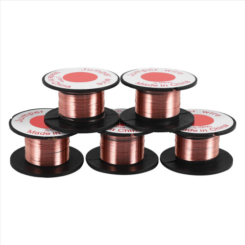 5 τεμάχια σύρμα συγκόλλησης χαλκού με διάμετρο 0,1 mm, εμαγιέ 2