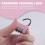 Luggage Box Resettable Combination Lock Padlock 3 Digit Number Pink 6