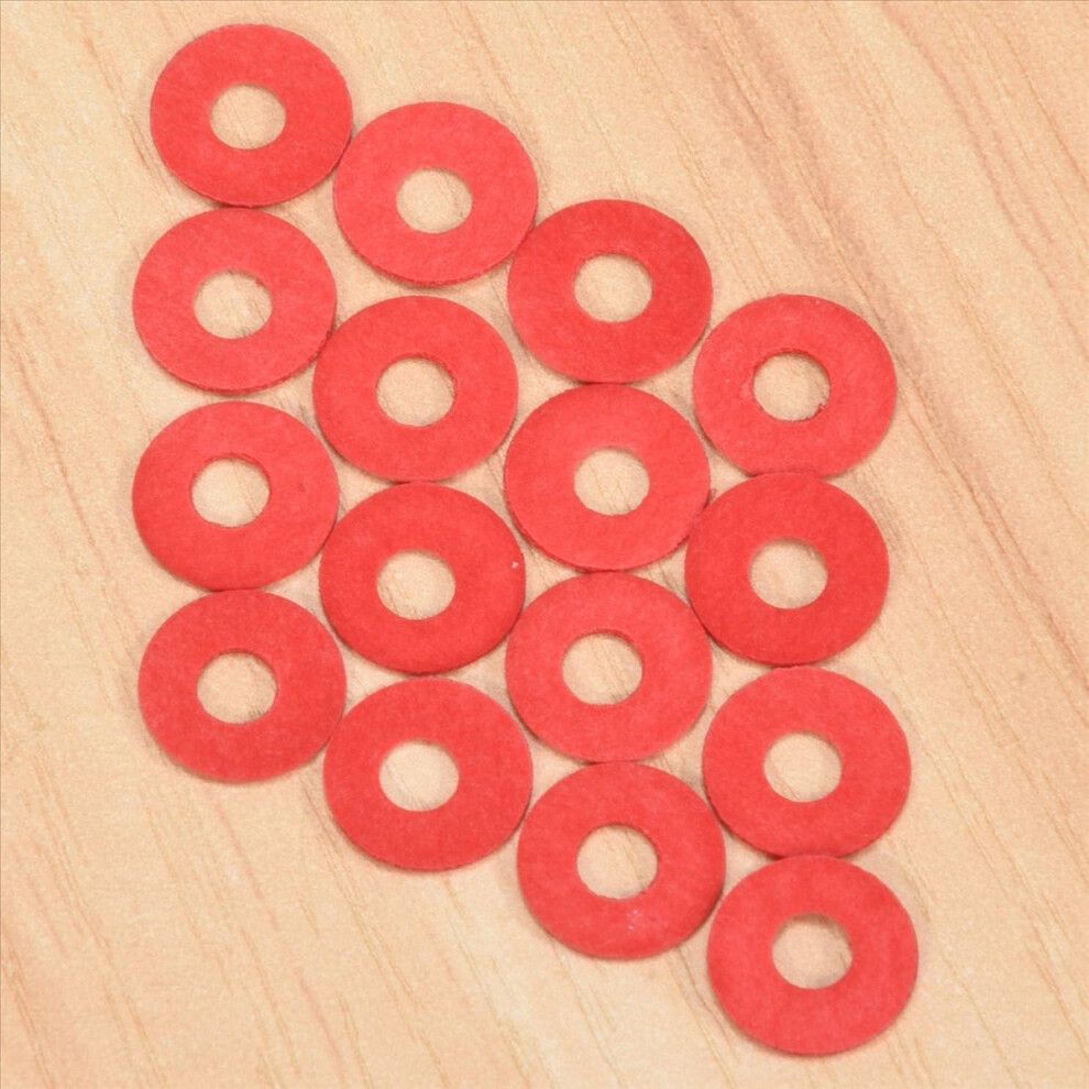 100Pcs Red Motherboard Screw Insulating Fiber Washers 4852580982216