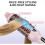 Curling Brush, Negative Ionic Heated Thermal Round Brush EU Plug 5