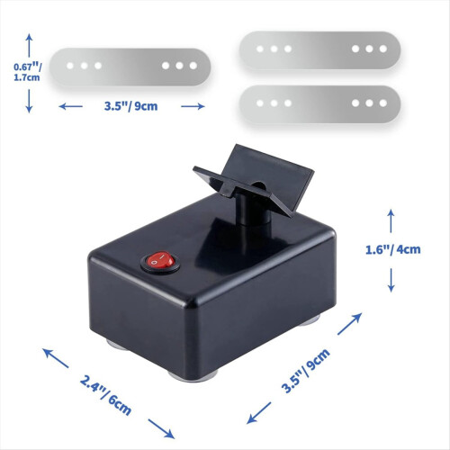 Elektrische modelverf Nagellak Shaker Schudmachine UK stekker 2