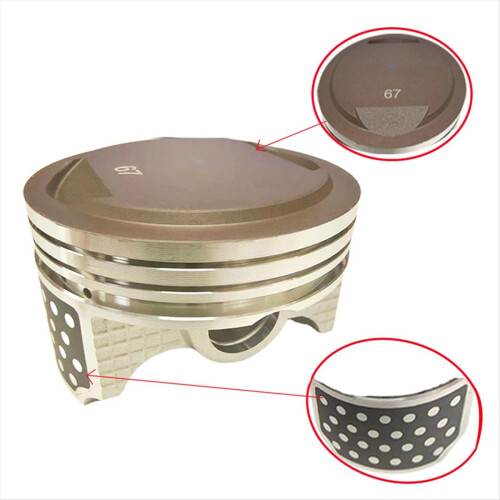 Κιτ ελατηρίων εμβόλου μοτοσικλέτας CRF230 67mm Big Bore Racing για... 2