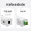 NA111-M Server seriale RS485 a Ethernet DC 8-28 V RS485 RJ45 UDP 4