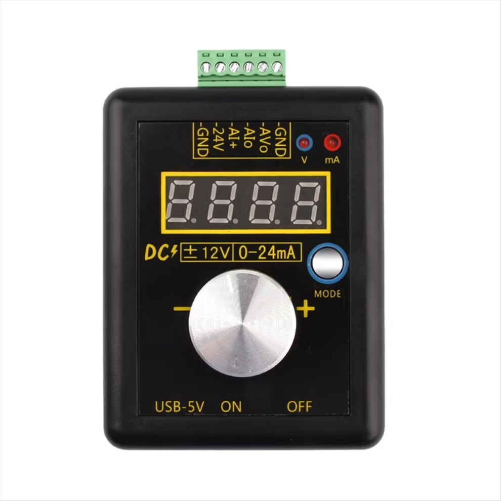 Photos - Other Hand Tools Markenlos 002 0-24mA 12V Analog Voltage and Current Signal Generator 