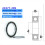 2 τεμάχια Υβριδικό Κεραμικό Ρουλεμάν 24x37x7mm Πλήμνη Ποδηλάτου 24377RS Si3N4 5
