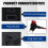 Per T5 2008-2012 Adattatore di ricarica per telefono USB per auto 7