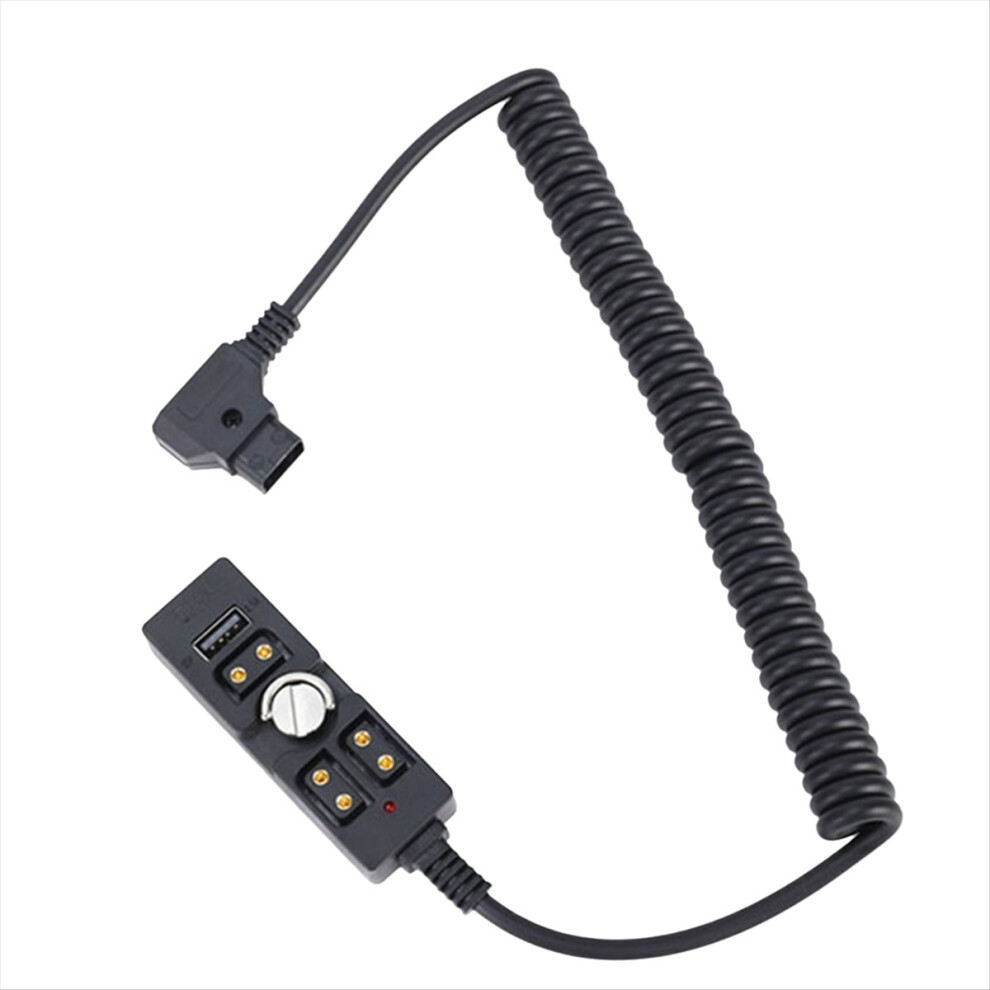 Pu D Tap Male To 3 Port Female Splitter ,5V Usb Indicator Red 4853776006167