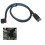 SFF-8643 Αρσενικό 36P σε HD SAS Προσαρμογέας καλωδίου 90 μοιρών SFF-8643 3